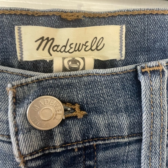 Madewell High Rise Lightly Distressed Skinny Jeans - Picture 3 of 6